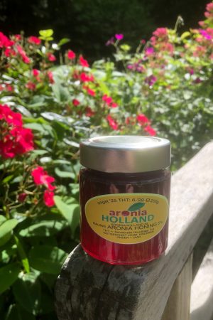 200g rauwe rode Aronia Linde honing