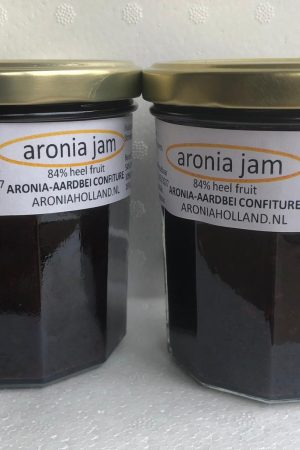 335g. Aronia aardbei jam (fruitspread)