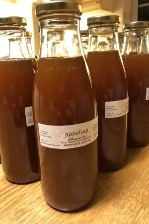 100% puur appelsap (gepasteuriseerd)
