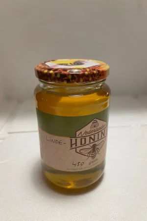450g. rauwe zuivere Linde honing (onverhit)